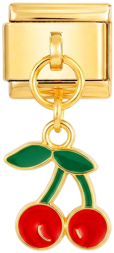 Paar kersen, goud