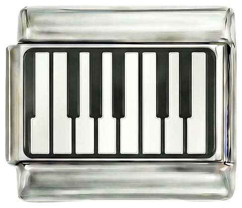 Nog toe te voegen - piano, op zilver