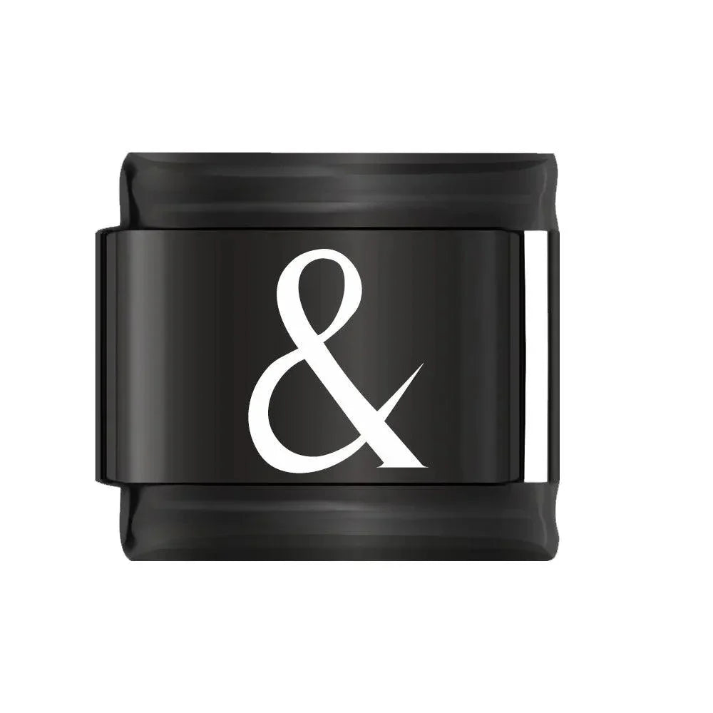 & Sign in White, on Black - Charms Official