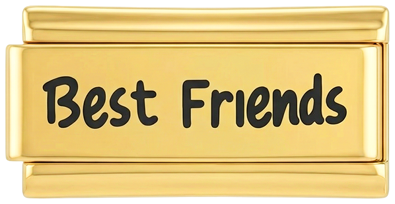 Beste vrienden, dubbel, verguld