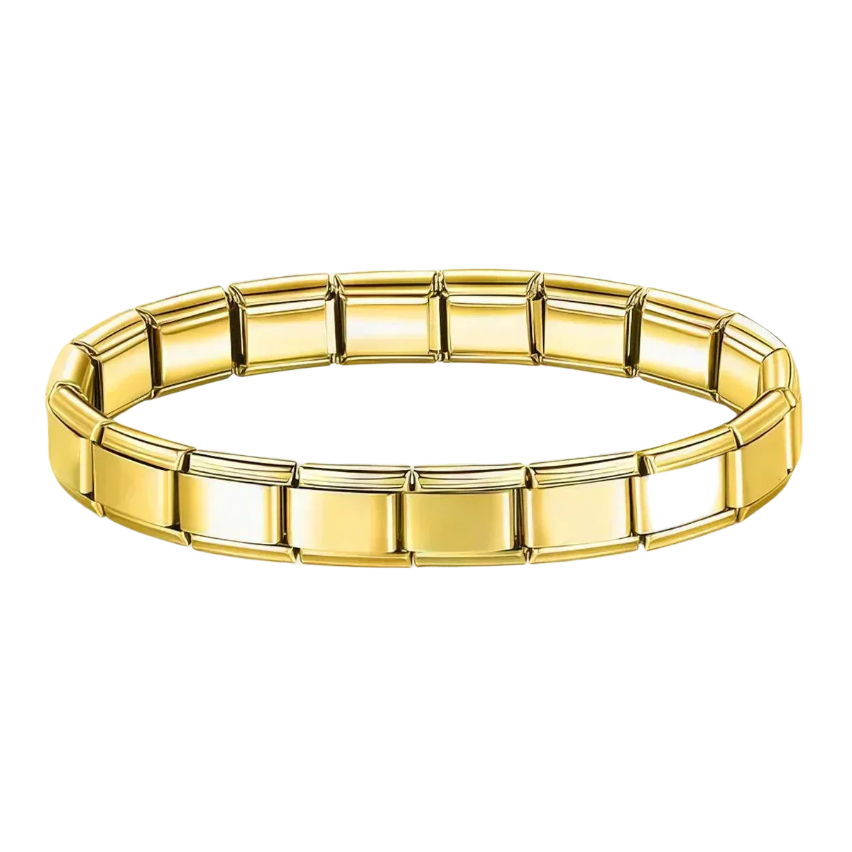 Charms-armband goud