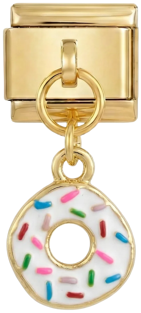 Hanging Donut on Gold - hanging-donut-on-gold.png