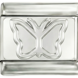 Nog toe te voegen - Vlinder, op zilver