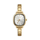 ساعة Capri ذهبية – إصدار المينا الأبيض