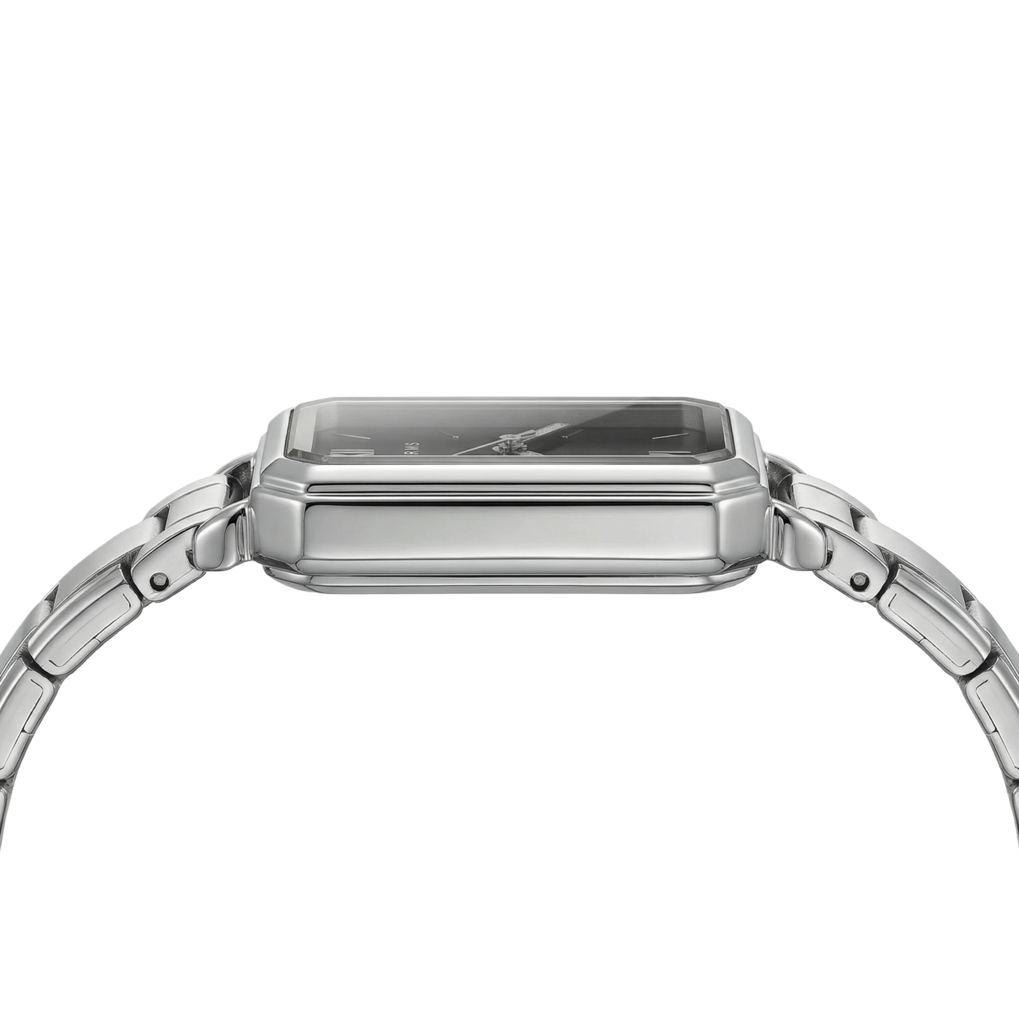 Como – Zilverkleurig met zwarte wijzerplaat