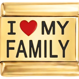 Nog toe te voegen - Ik hou van mijn familie, op goud