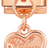 Ik hou van je, oneindigheid, in roségoud