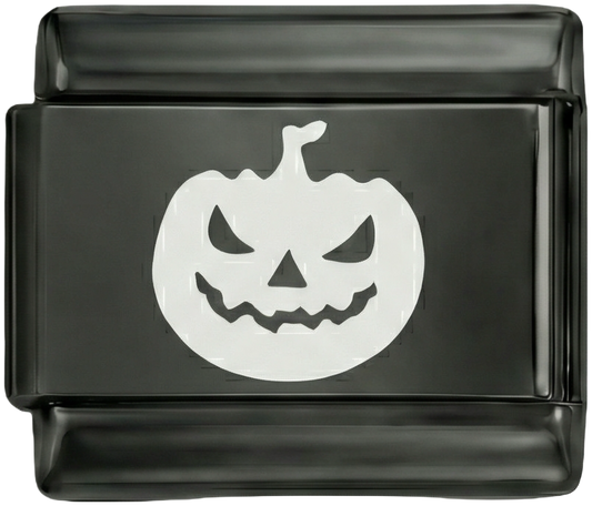 White Pumpkin on Black Charm - White-Pumpkin-on-Black-Charm.png