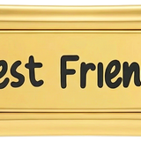 Beste vrienden, dubbel, verguld
