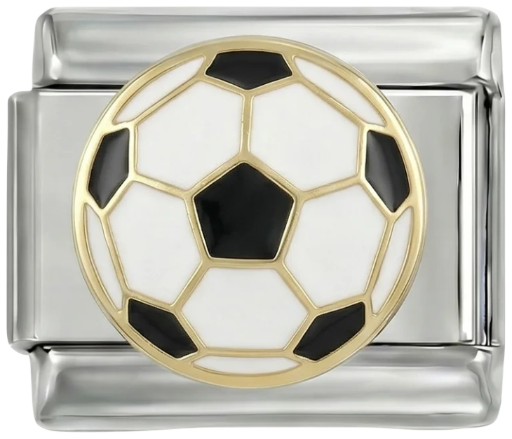 Voetbal, in zilver