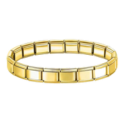 Charms-armband goud