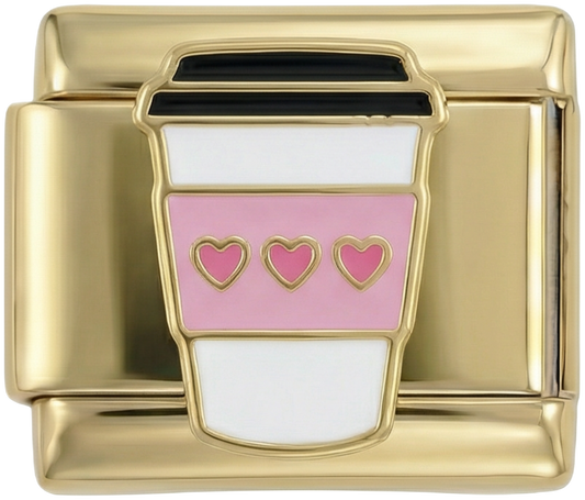 Take Away Coffee Cup on Gold - take-away-coffee-cup-on-gold.png